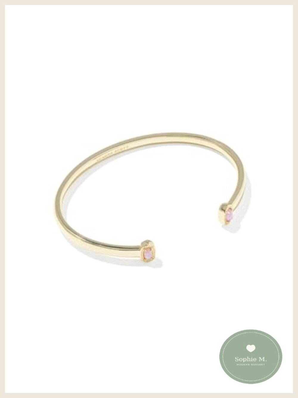Kendra Scott Mini Elton Cuff Bracelet Fashion Jewelry Women Open Cuff